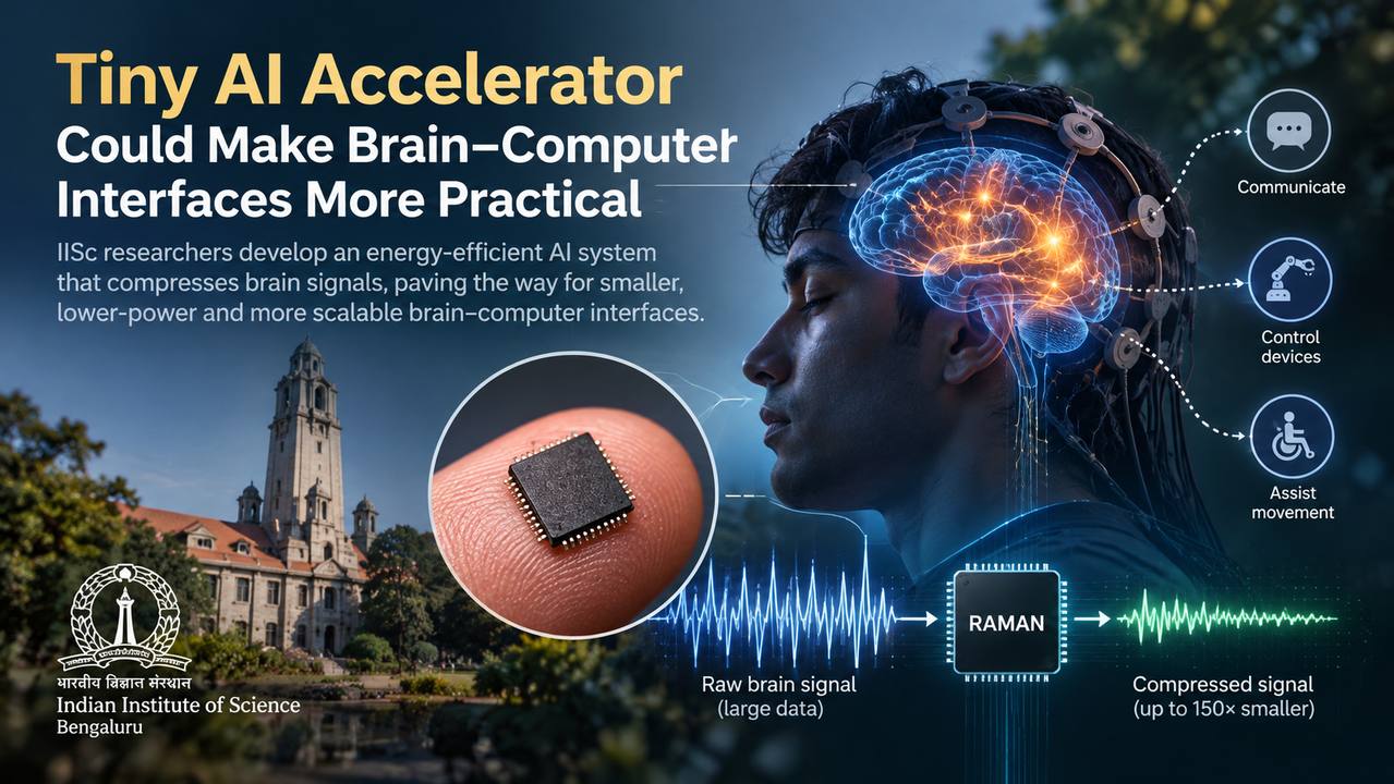 Tiny AI Accelerator Could Make Brain–Computer Interfaces More Scalable