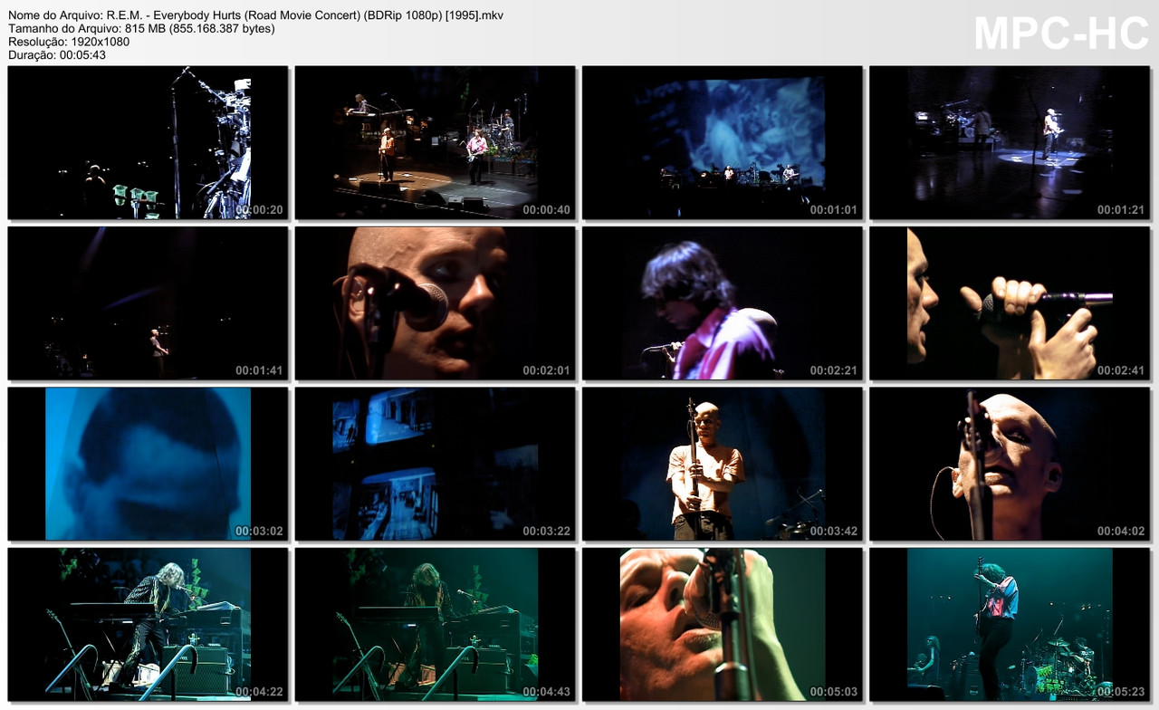 R.E.M. - Everybody Hurts (Road Movie Concert) (BDRip 1080p) [1995]