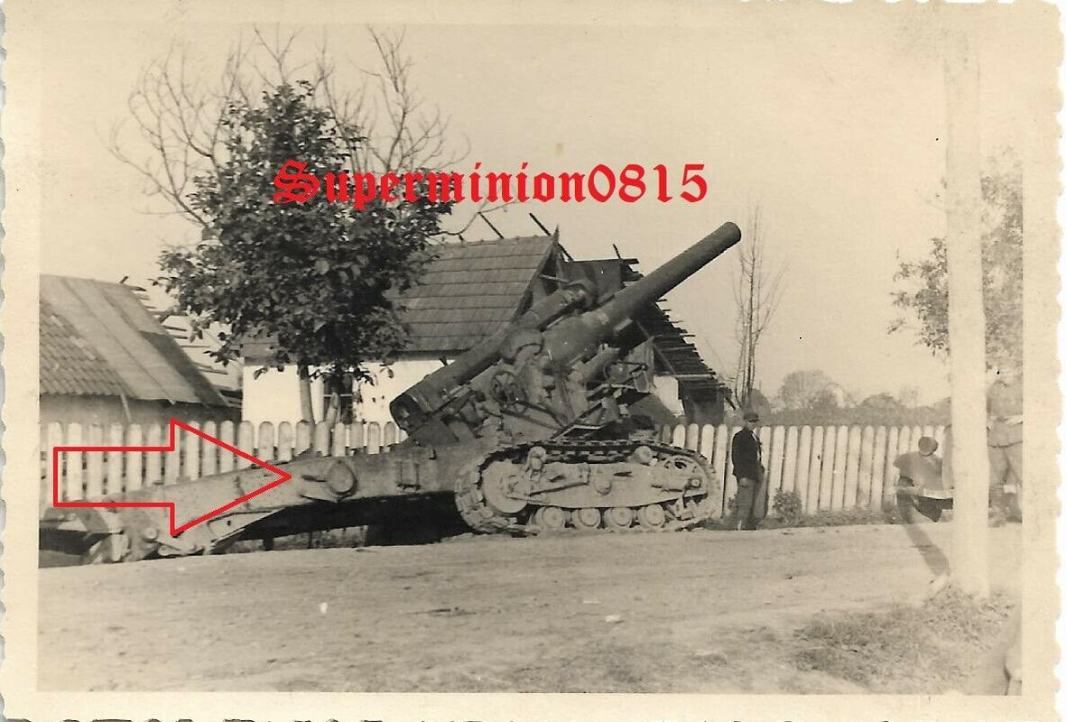203 mm Haubitze M1931 (B-4) Technikfoto Panzer Haubitze