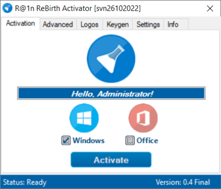 ReBirth Activator 0.4 Final Multilingual ReBirth Activator 0.4 Final Multilingual