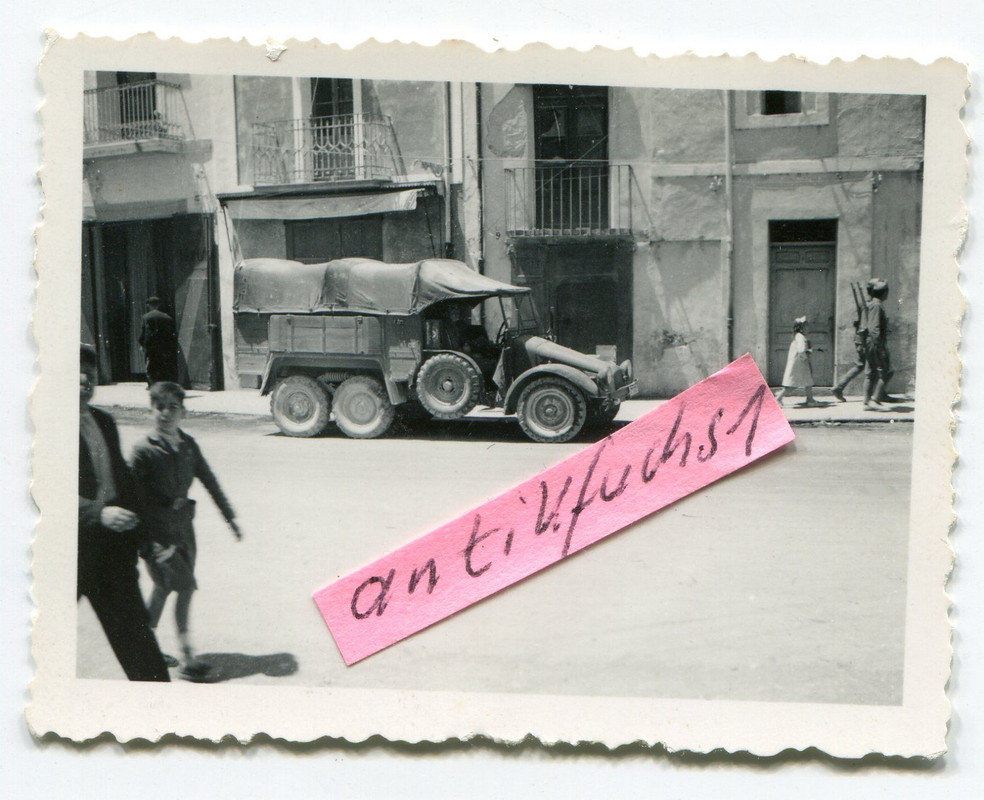 Militär-LKW  Krupp-Protze bei der Legion Condor 