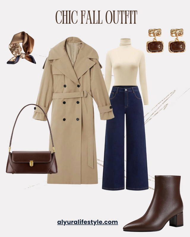 Chic Fall Outfit | Plaid Blazer & Black Mini Skirt Elegance 🍂