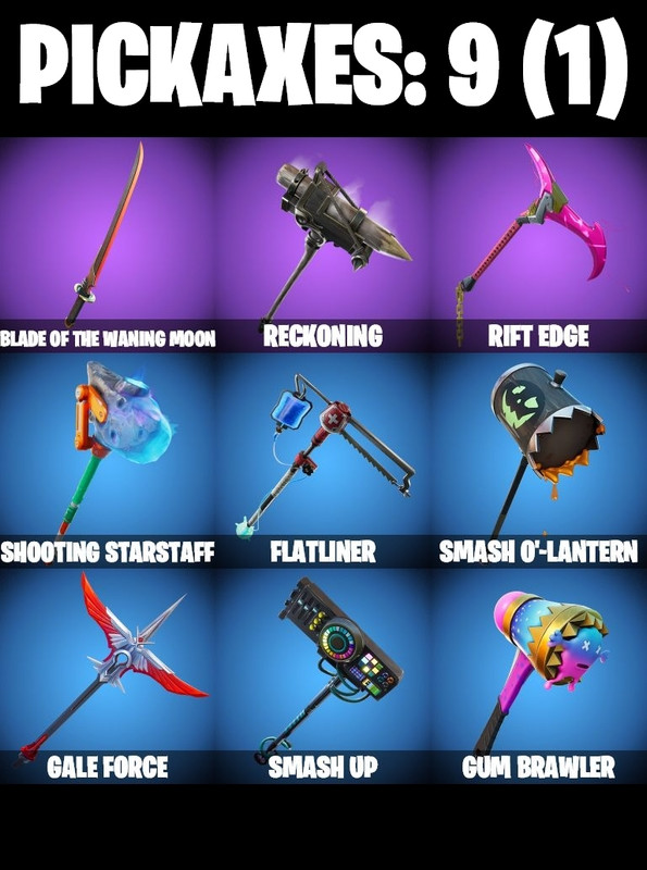 pickaxes comp