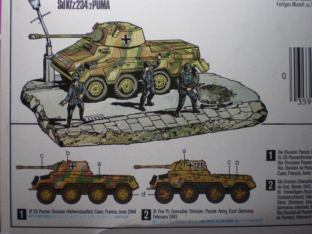 The Unofficial Airfix Modellers' Forum • View topic - Matchbox 1/76 SdKfz  234 Puma