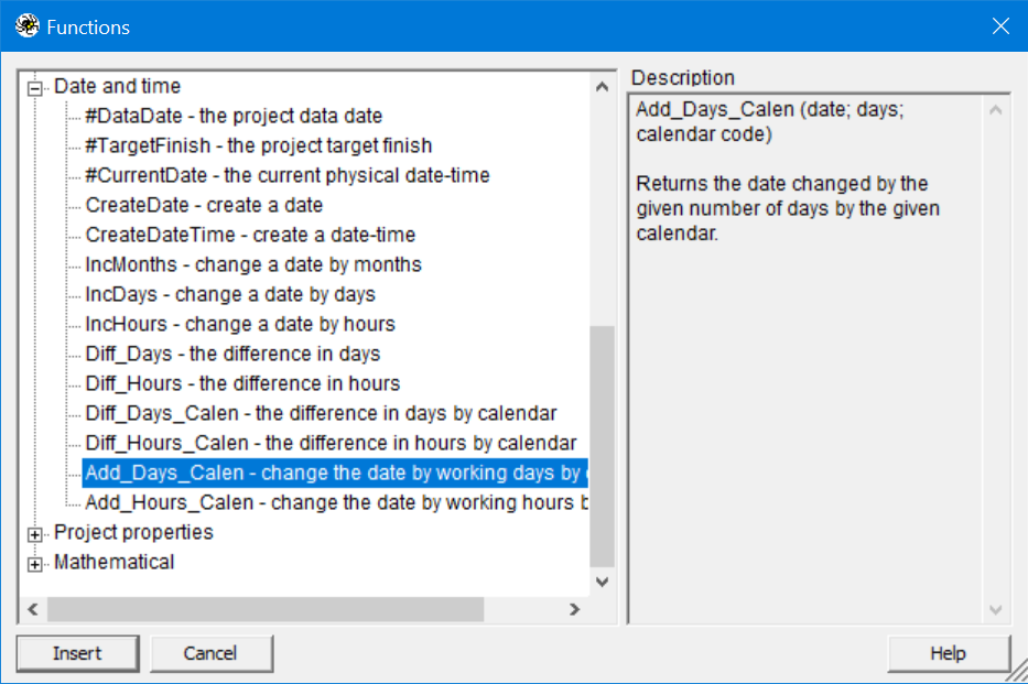 calendar-functions
