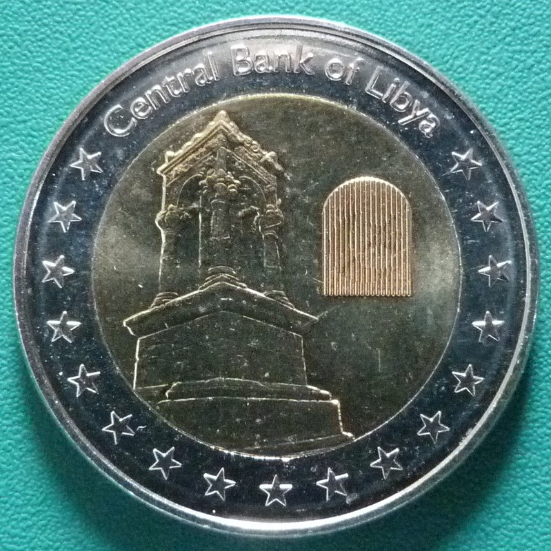 LYB. 0,5 Dinar (2014) - rev