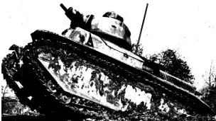 Tanque francés de la Segunda Guerra Mundial