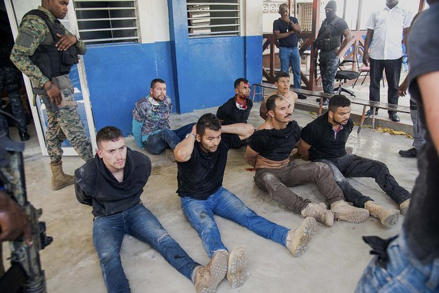 Mercenarios que asesinaron al presidente Moïse Mercenarios que asesinaron al presidente Moïse