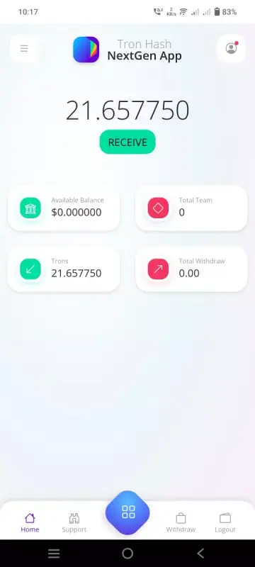 Tron Hash 1.0 Apk