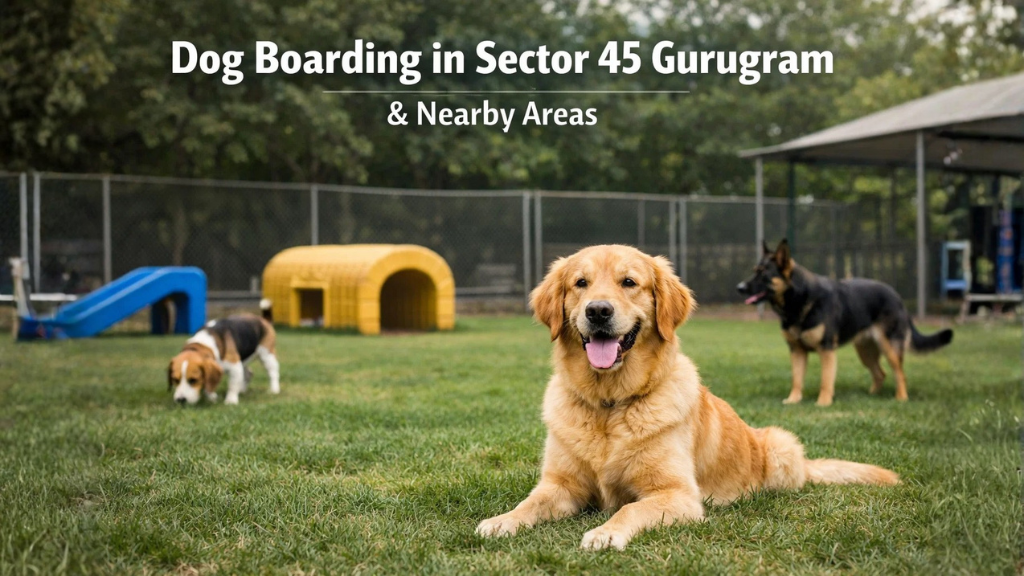 Dog Boarding in Sector 45 Gurugram