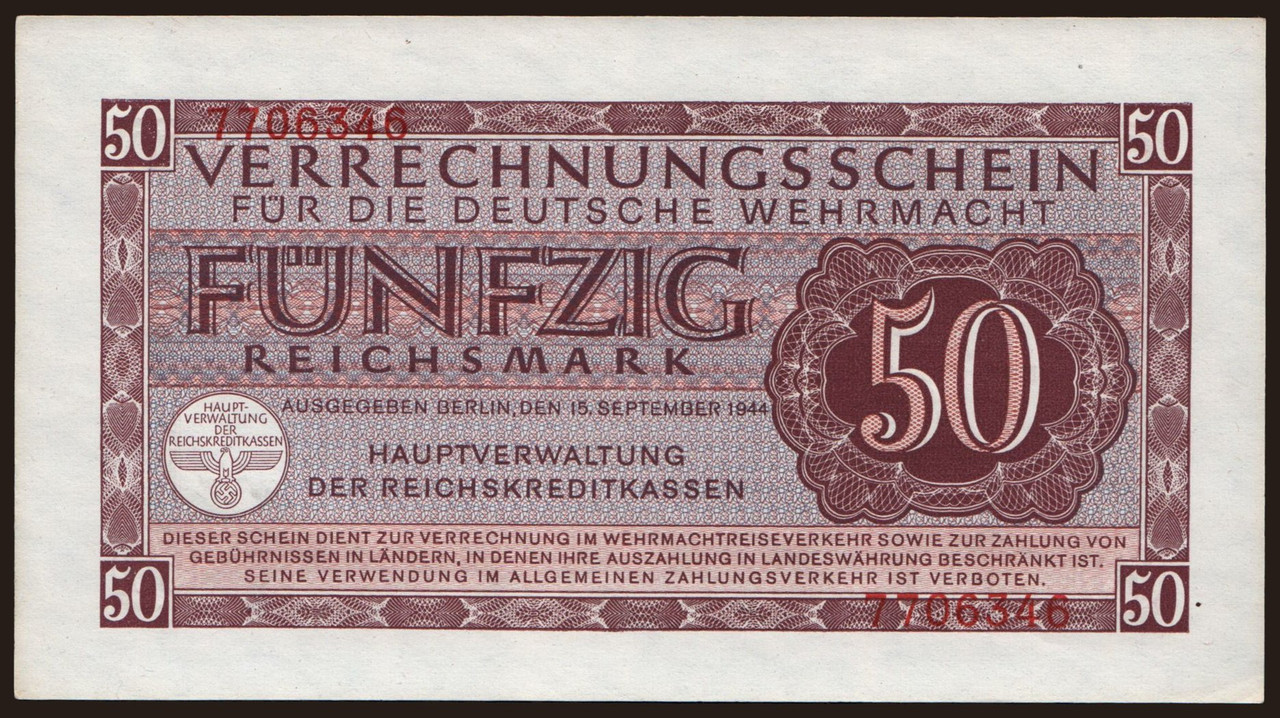 El dinero de la Wehrmacht - Una visión general de los medios de pago a los soldados alemanes 1939-1945 055a