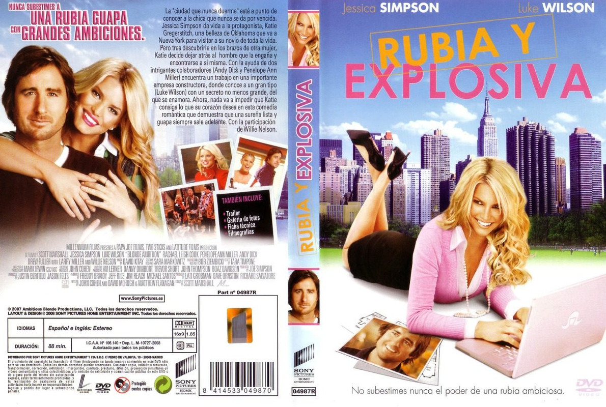 Rubia y Explosiva 2007 Webrip 720p latino