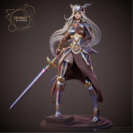 Valkyrie Profile Leneth – Hybris Studios – 3D Print Model