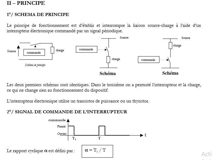 Electronique de puissance