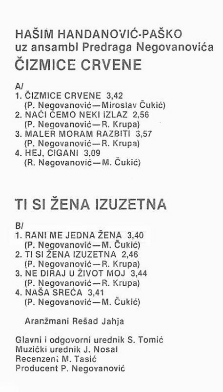 Hasim Handanovic Pasko 1984 kz