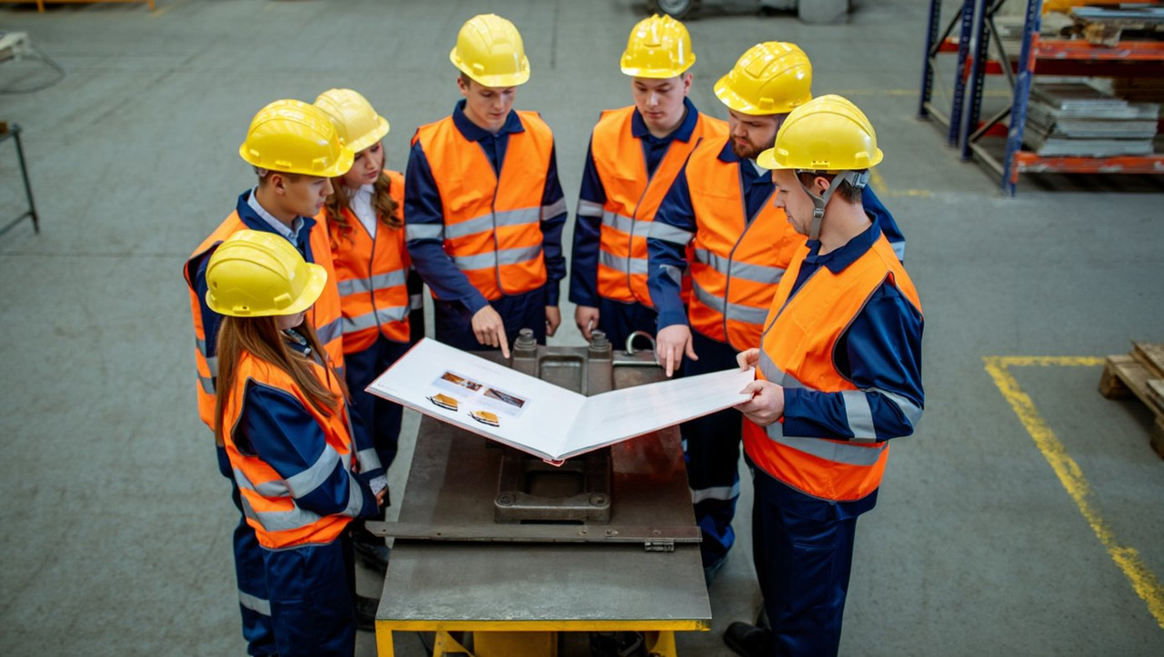 Обучение операторов управлению телескопическим погрузчиком