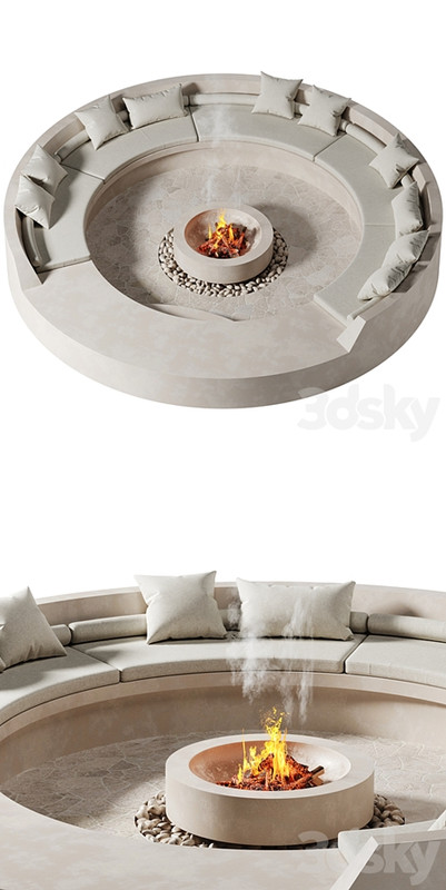 Place to relax by the fire