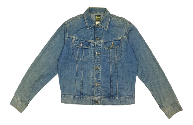 Lee社　109-JB size表記4 made in USA Vtg Lee Riders 0411 Trucker 101J Denim Jacket - Size L | eBay