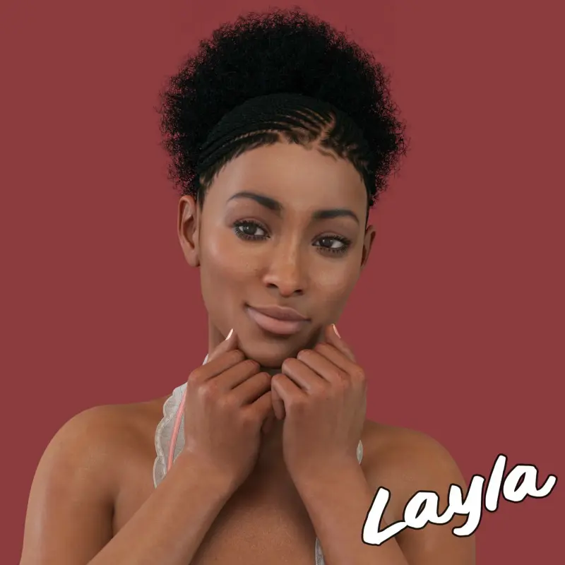 Layla Character Morph for Genesis 8 Female