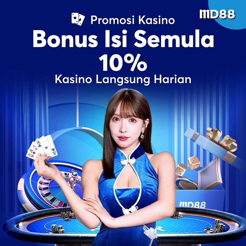 10% Bonus Kasino Live ##Deposit pada permainan kasino langsung yang anda sukai dan mendapat bonus reload 10%