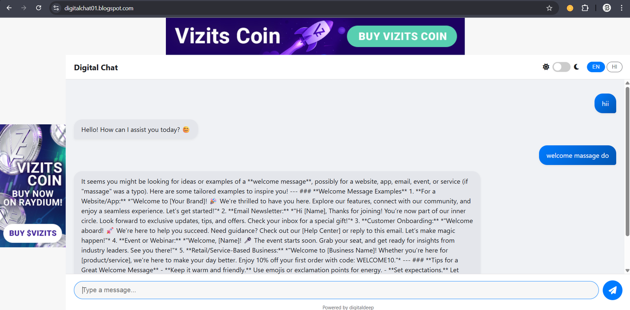 Chatbot Banner