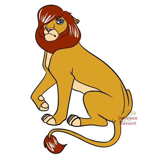 Lion-template.png