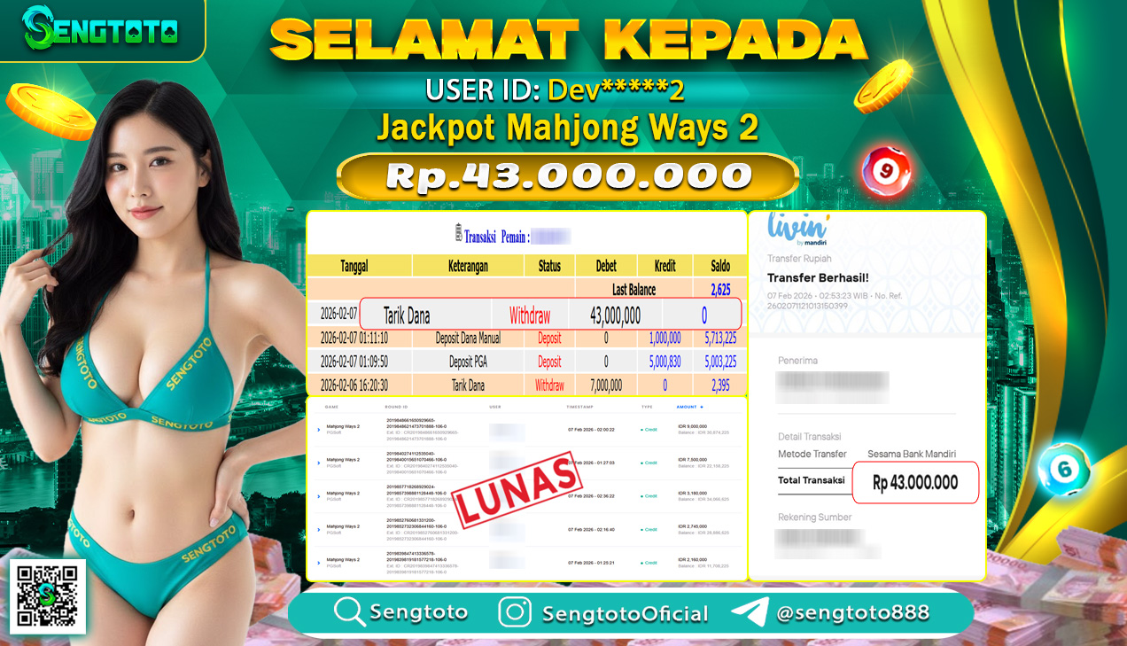 BUKTI PEMBAYARAN SLOT MAHJONG WAYS 2