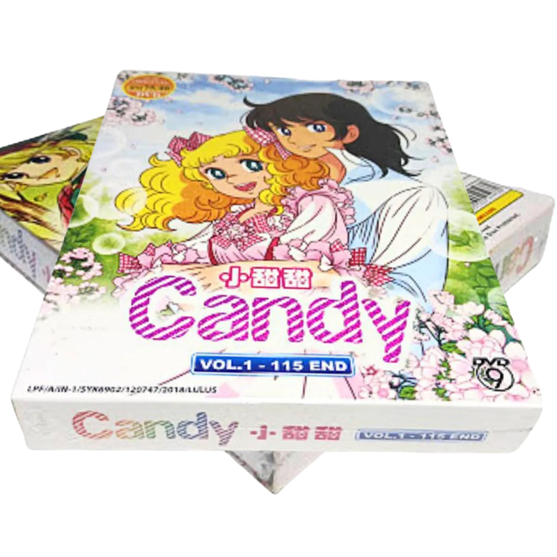 Anime DVD Candy Candy (Vol. 1-115 End) Complete Box Set ENGLISH