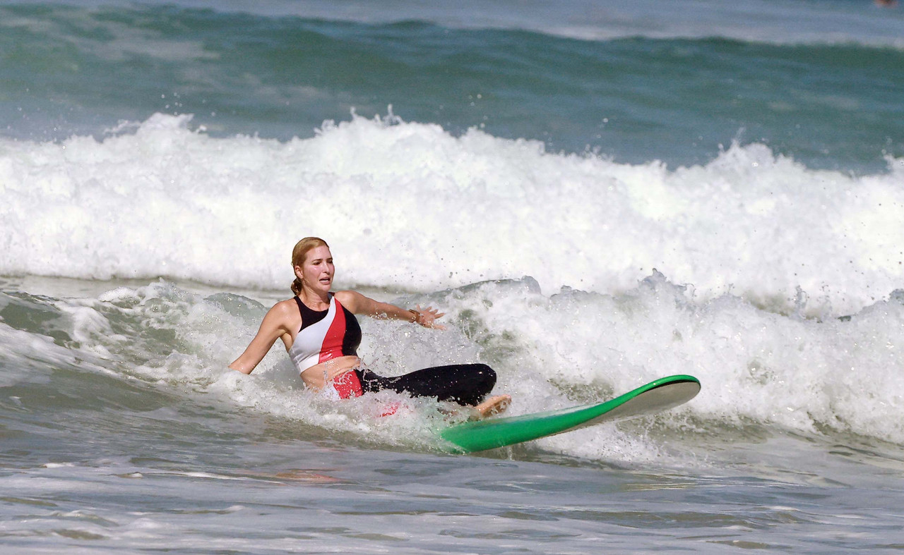 Ivanka Trump Surf Lesson Costa Rica8