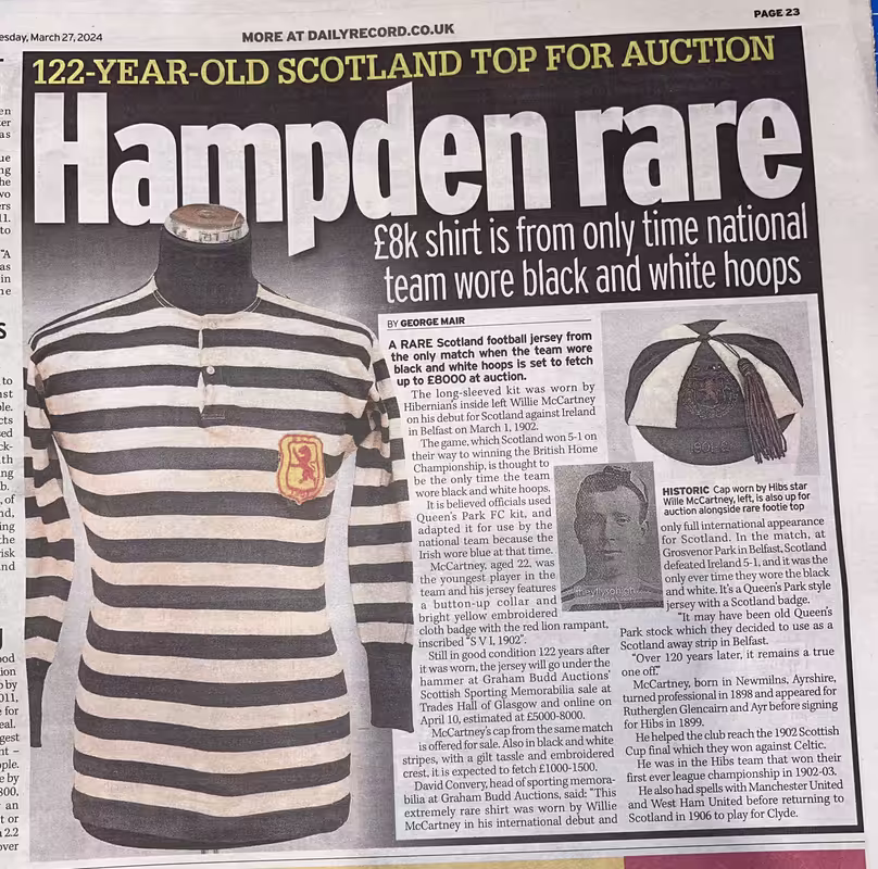 Scotland black and white hoops IMG_1252