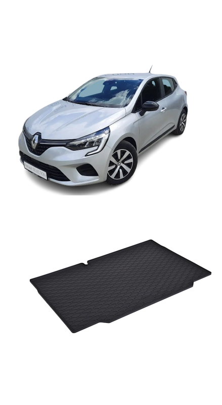 Tavita auto RENAULT Clio V Hatchback 2023-prezent, protectie portbagaj, Cri-Flo, din cauciuc 100%, compatibil cu autoturismul RENAULT Clio V