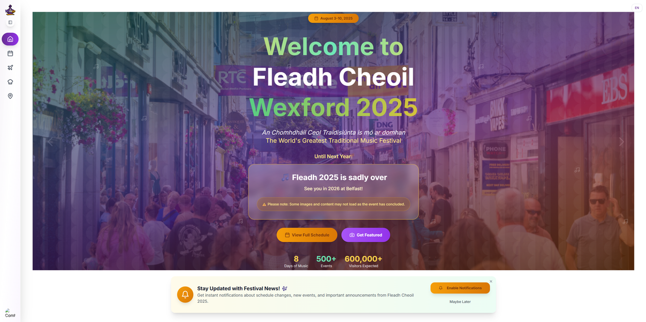 Fleadh Cheoil Wexford 2025