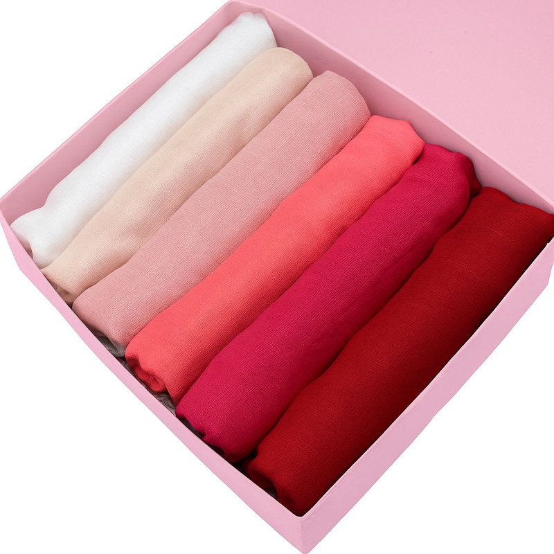 Box of 6- Turkish Viscose Hijabs