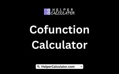 Cofunction Calculator