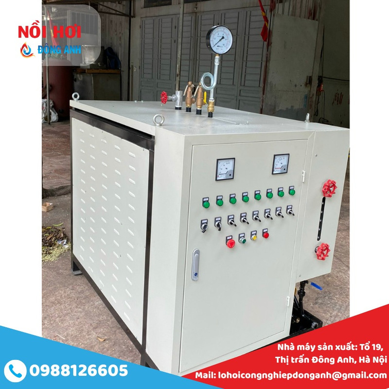 lò hơi điện 144kw