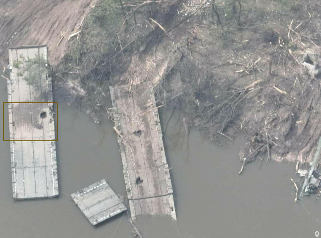 1027 River link pontoon (for PP-91-2005 floating bridge system) destr 11 05 22