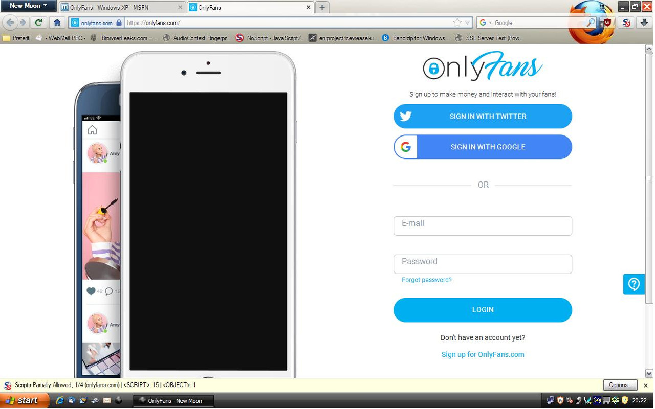 Onlyfans login