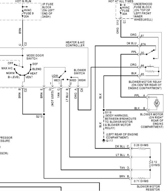 AC/Heater fan motor | S-10 Forum