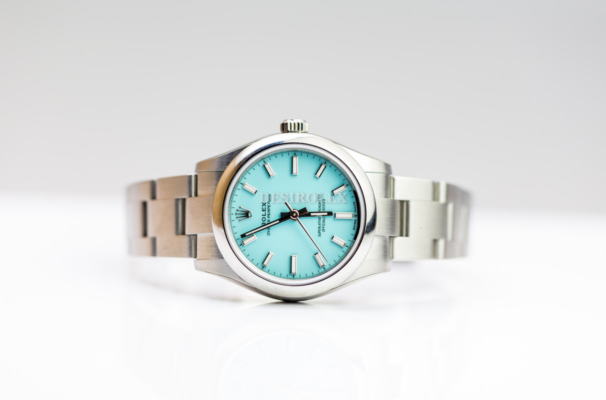 BNIB Rolex 277200 Oyster Perpetual 31mm TIFFANY Dial Dec 2024 FULL SET