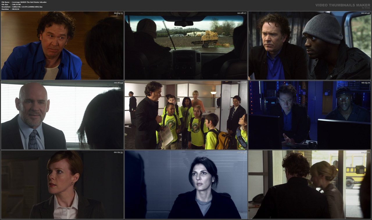 Leverage S04E05 The Hot Potato Job.mkv