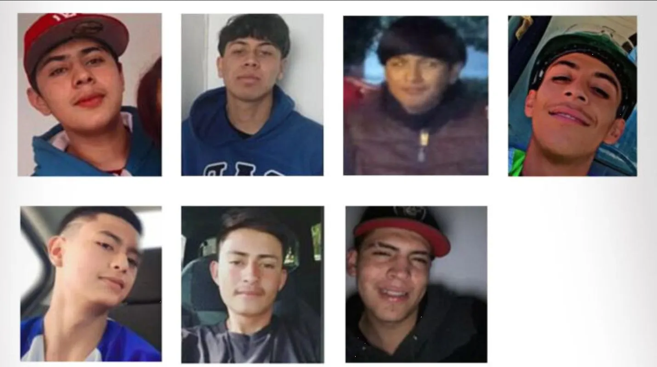 Ellos son los siete adolescentes en Zacatecas que fueron secuestrados