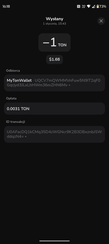 Screenshot 20260101 161826 My Ton Wallet
