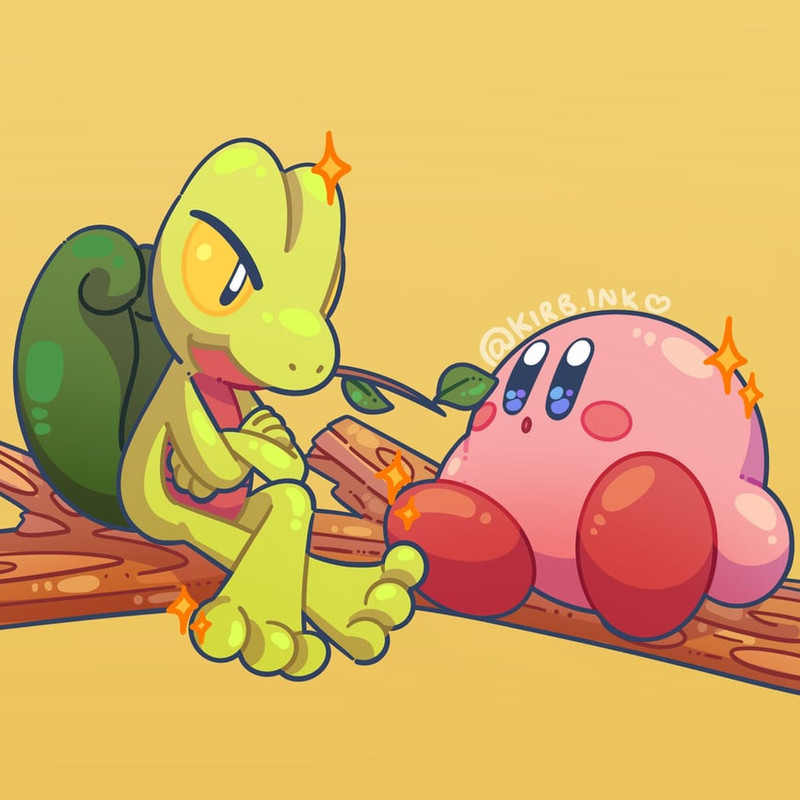 kirby-and-treecko-pokemon-and-1-more-dra