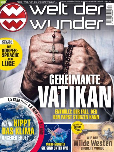 Cover: Welt der Wunder Magazin September No 09 2023