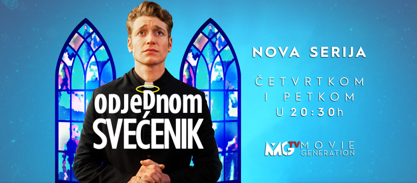 Humoristički serijal ‘Odjednom svećenik’ na Movie Generation TV kanalu
