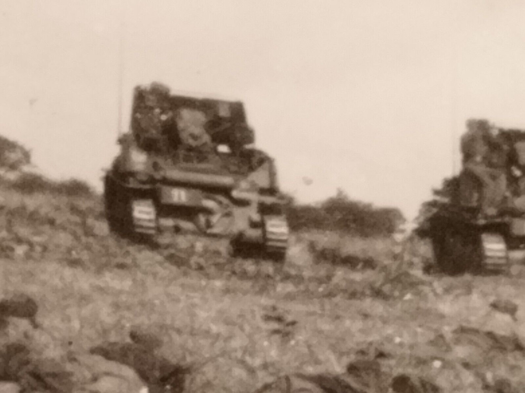 2.WK Foto Kampfgruppe Panzerjäger Marder mit russ Pak Aufbau Übung Panzerrudel (2)