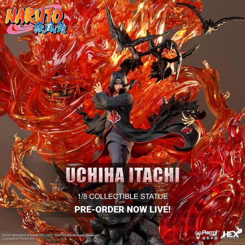 HEX Collectibles : Uchiha Itachi 1/8 Scale Statue  1