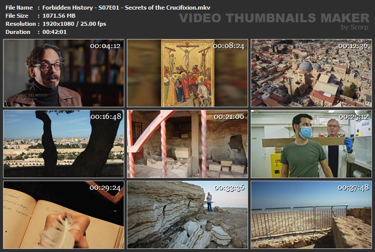 Forbidden History - S07E01 - Secrets of the Crucifixion.mkv