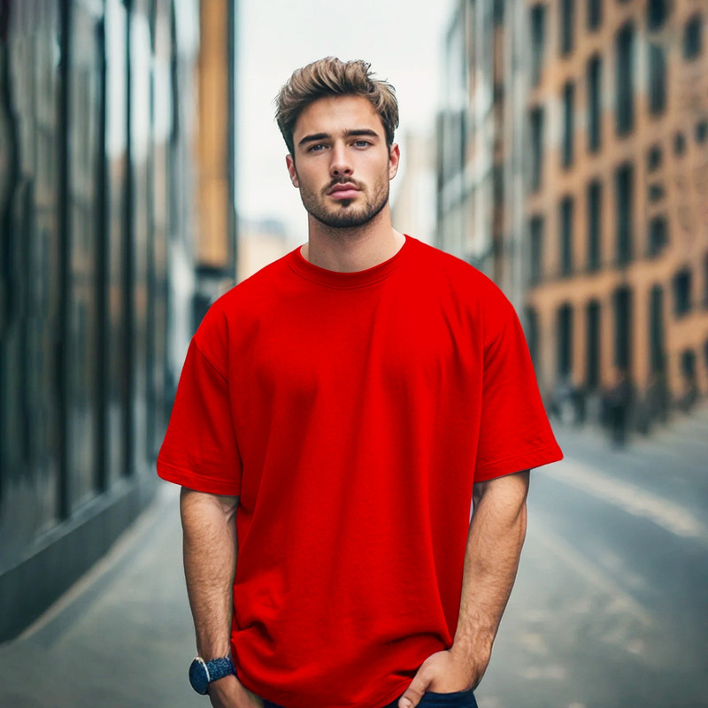 নতুন স্টক আপডেট! Solid Drop Shoulder T-shirt -এই ঈদে নিজের স্টাইলকে দেন নতুন মাত্রা!