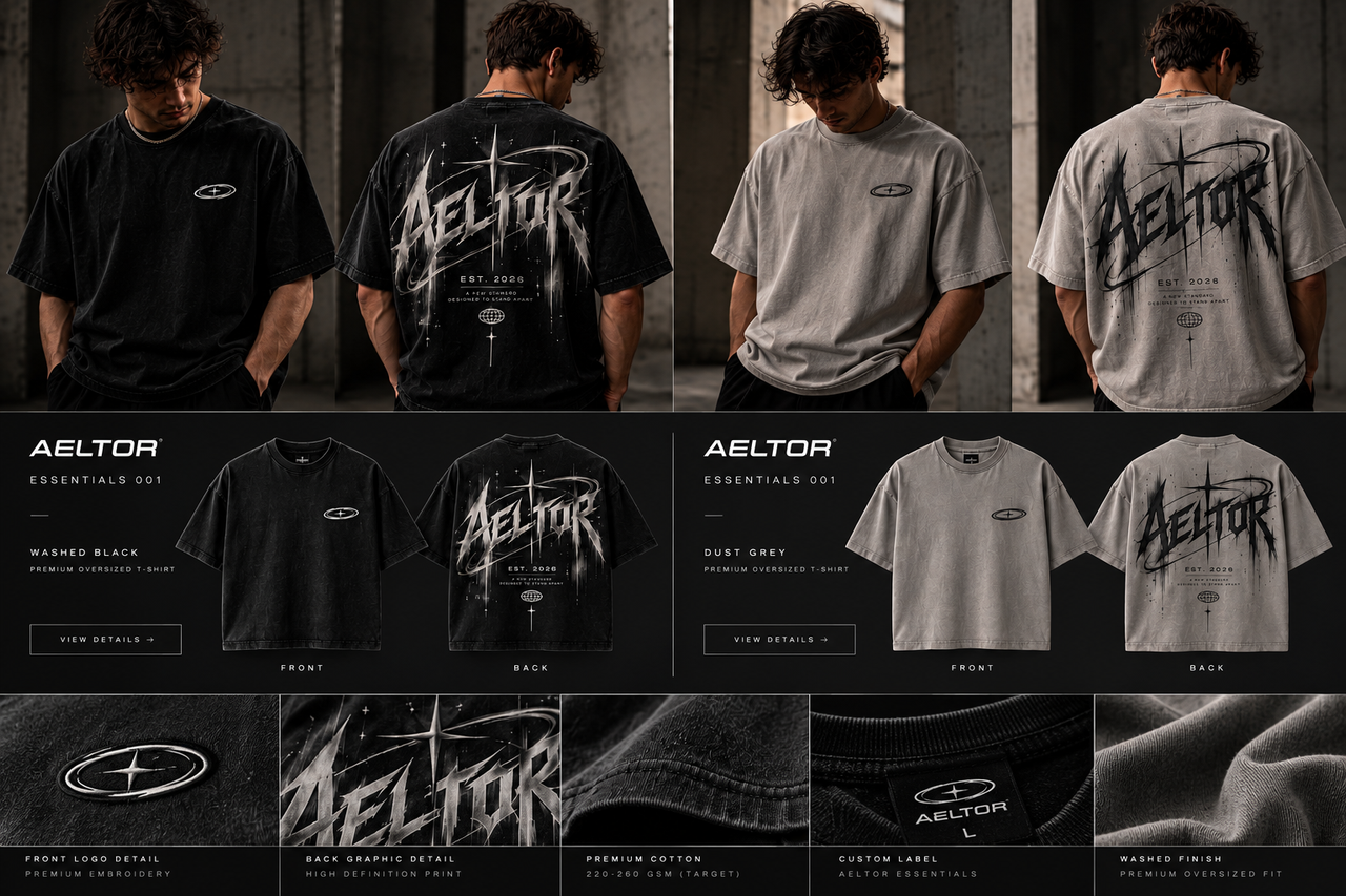 AELTOR ESSENTIALS 001 Lookbook